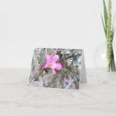 Texas Sage Flower - Blank Bedankt Card (Voorkant)