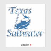 Texas Saltwater Sticker (Vel)