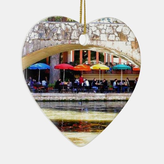 TEXAS - SAN ANTONIO 2 KERAMISCH ORNAMENT (Rechts)