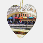 TEXAS - SAN ANTONIO 2 KERAMISCH ORNAMENT (Links)