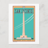 TEXAS-San Jacinto Monument Briefkaart (Voorkant)