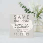 Texas Save the Date Kaarten (Staand voorkant)