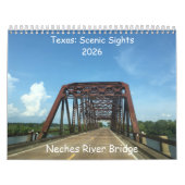 Texas: Scenic Sights Calendar Kalender (Hoes)