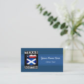 Texas Scottish American Custom Visitekaartjes (Staand voorkant)