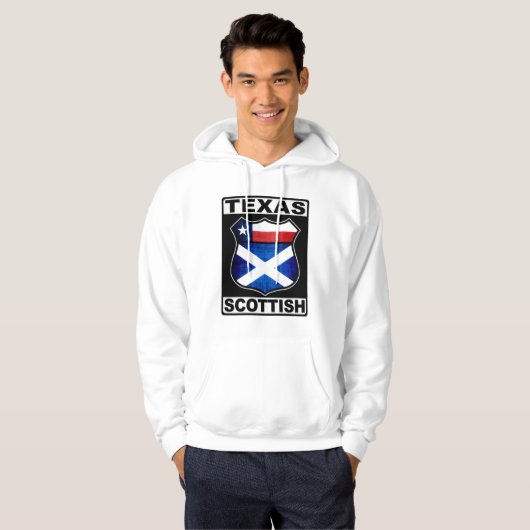 Texas Scottish American Hoodie (Voorkant volledig)