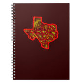 Texas Scribbleprint Notitieboek (Voorkant)