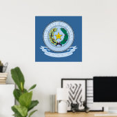 Texas Seal Poster (Thuiskantoor)