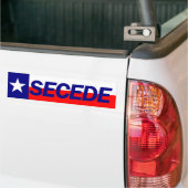 Texas SECEDE Bumpersticker (Op Truck)