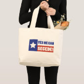 Texas Secede Grote Tote Bag (Voorkant (product))