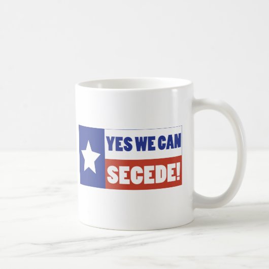 Texas Secede Koffiemok (Rechts)