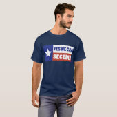 Texas Secede T-shirt (Voorkant volledig)