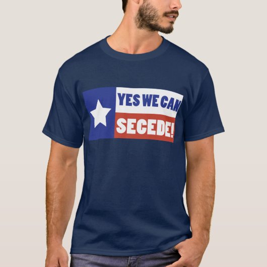 Texas Secede T-shirt (Voorkant)