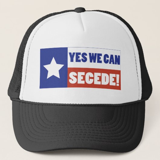 Texas Secede Trucker Pet (Voorkant)