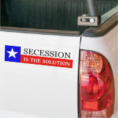 Texas Secsion Bumpersticker (Op Truck)
