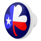 Texas Shamrock Keramische Knop (Rechts)