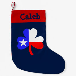 Texas Shamrock Kleine Kerstsok