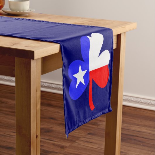 Texas Shamrock Short Table Runner Korte Tafelloper (Voorbeeld)