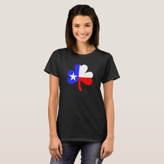 Texas Shamrock T-shirt (Voorkant volledig)