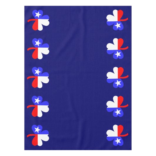 Texas Shamrock Tafelkleed (Voorkant)