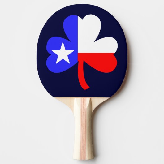 Texas Shamrock Tafeltennisbatje (Voorkant)