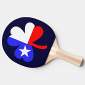 Texas Shamrock Tafeltennisbatje (Zijkant)