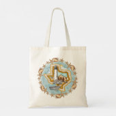 Texas Shells Lighthouse Tote Bag (Achterkant)