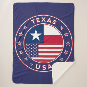 Texas Sherpa Deken