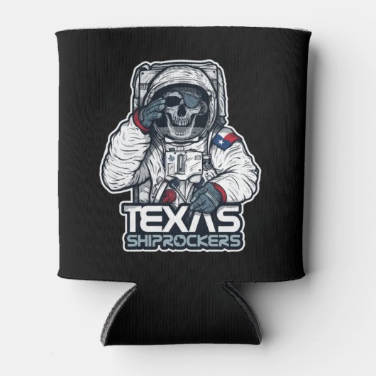 Texas ShipRockers Can Koozie (Voorkant)