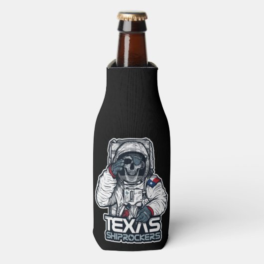 Texas ShipRockers Fles Koozie (Fles Voorkant)