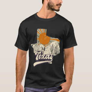  Texas Shirt, woestijn grafisch T-shirt, Western S T-shirt