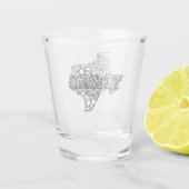 TEXAS SHOT GLAS (Achterkant)