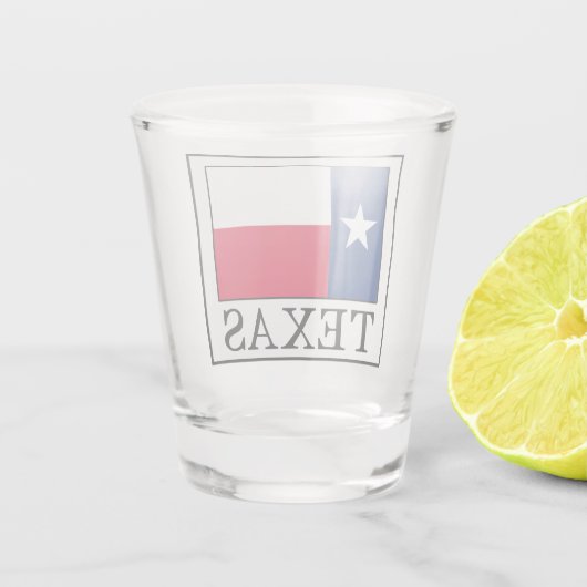 Texas Shot Glas (Achterkant)