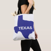 Texas silhouette canvas tas (Dichtbij)