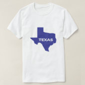 Texas silhouette t-shirt (Design voorkant)