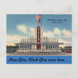 Texas, Sivils rijden in Dallas Briefkaart