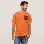 Texas SKYWARN Storm Spotter Oranje shirt (Voorkant volledig)