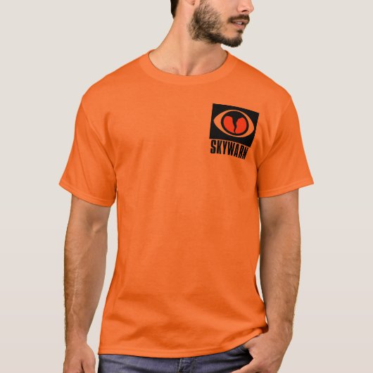 Texas SKYWARN Storm Spotter Oranje shirt (Voorkant)