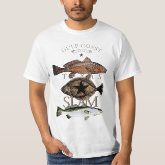 Texas Slam Vist Rood drumforel Trout T-Shirt