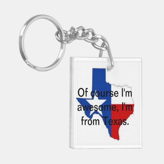 Texas Sleutelhanger (Voorkant Links)