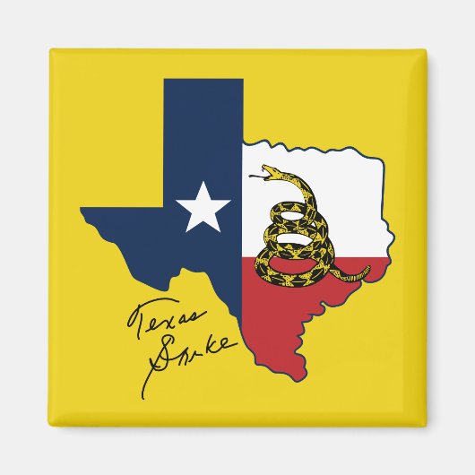 Texas Snake Magnet 1 (Voorkant)