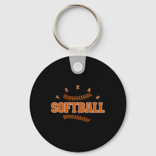 Texas Softll Vintage Heren Kids Team Retro Softll Sleutelhanger