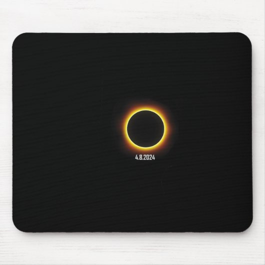 Texas Solar Eclipse 2024 Muismat (Voorkant)