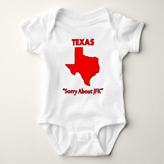 Texas - Sorry About JFK Romper (Voorkant)