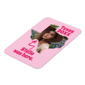 Texas Souvenir Aangepaste Naam, Foto en Jaar Magneet (Linkerzijde)