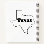 texas spiraal Notitieboek (Achterkant)