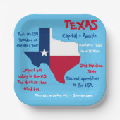 Texas Square Paper Party Bord Verbazingwekkende Fe (Voorkant)