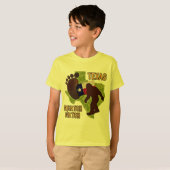 Texas Squatch Watch T-shirt (Voorkant volledig)