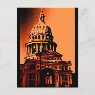 TEXAS ST CAPITOL BRIEFKAART