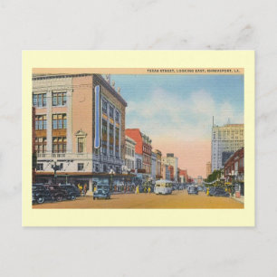 Texas St., Shonthport, Louisiana  Briefkaart