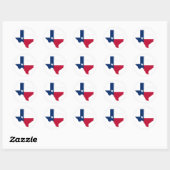 Texas Staat Stickers (Vel)